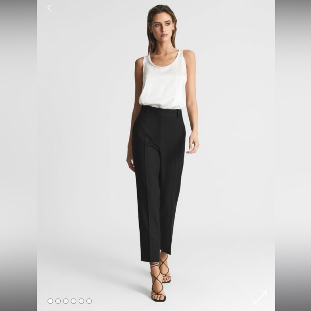 Reiss Haisley Trouser size US2 BNWT suit Black